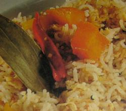 Scrumptious mango rice